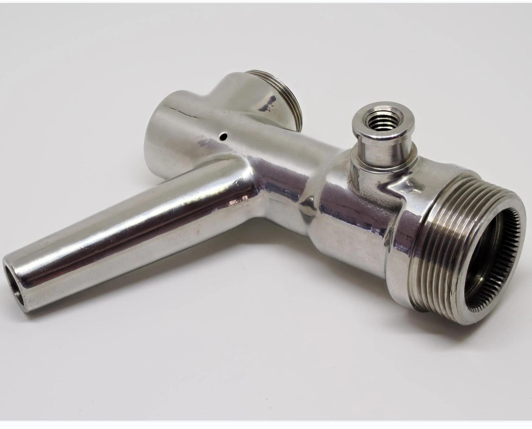 Stainless Steel Beer Faucet Kegerator Tap Body for Beer Dispenser