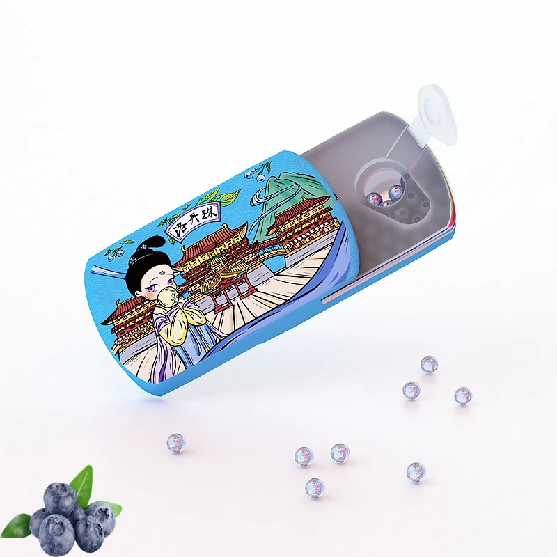 Halal Powerful and Effective Convenient Hygienic Sugar-Free High Grade Multi Flavors Explosive Mint Candy