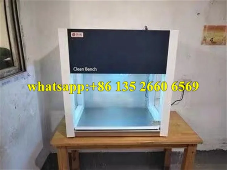 Hots sale laminar flow clean bench vertical laminar flow hood air flow clean bench for hospital lab