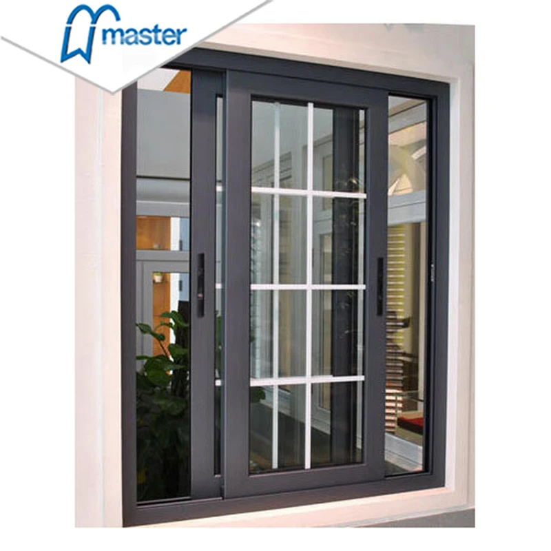 Modern Design High Performance NFRC Customized Hurricane Proof Insulated Residential Commercial Aluminum Glass Sliding Windows