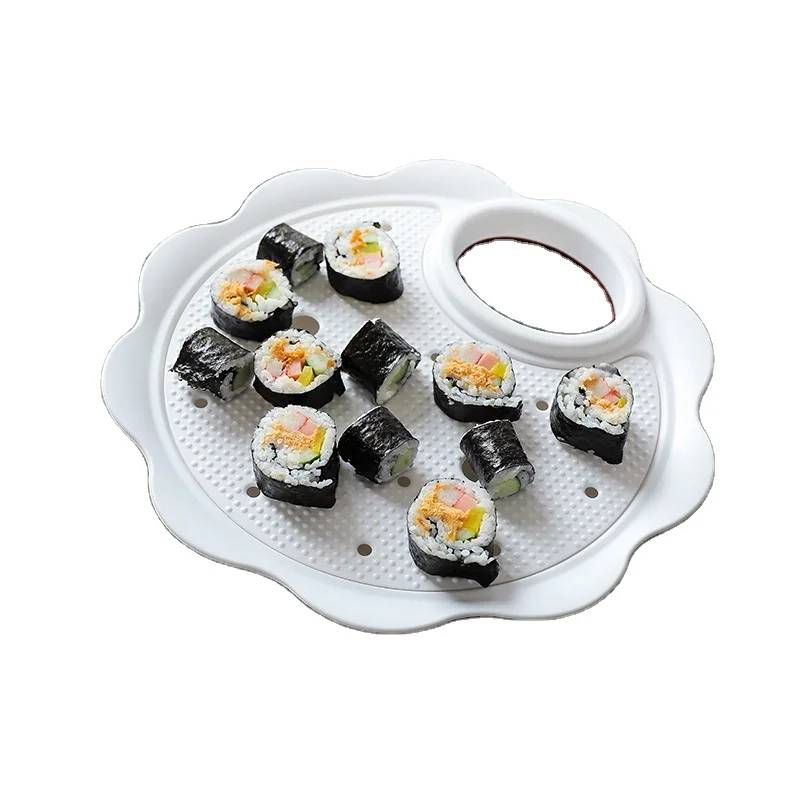 
2 in 1 Vinegar Dish Draining Double-layer Plate Dish Multi-function Fruit Draining Drain Plate Dishes & Plates 