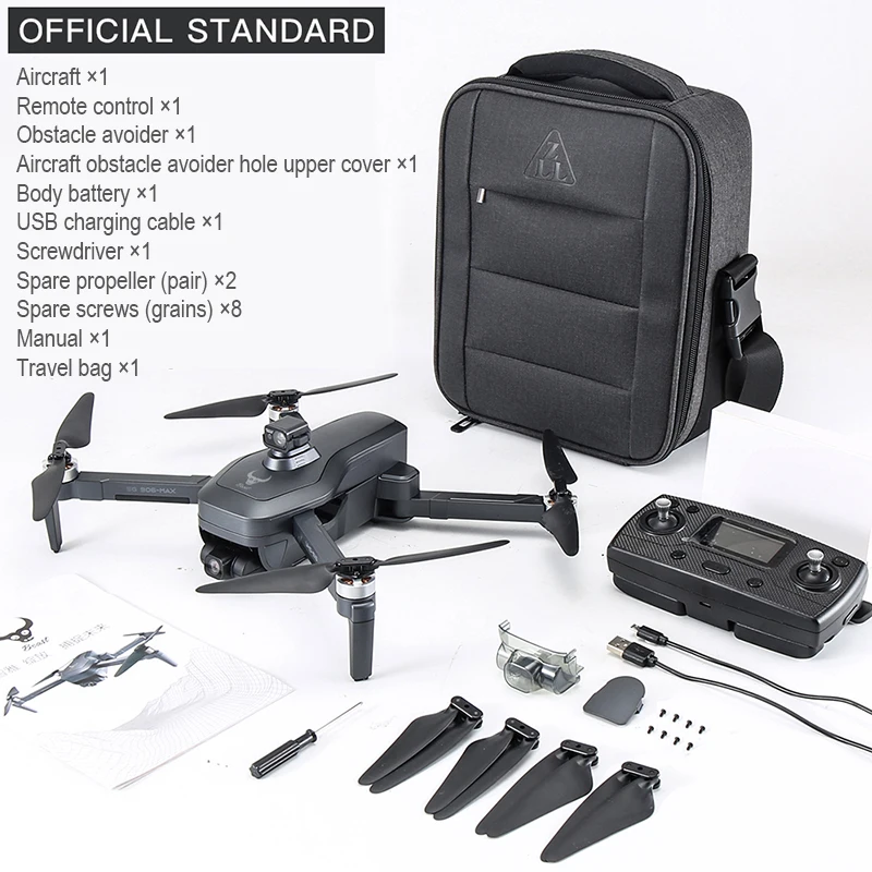 Бесщеточный двигатель SG906 Max 4K Gps камера Дрон Gimbal 3 Ejes