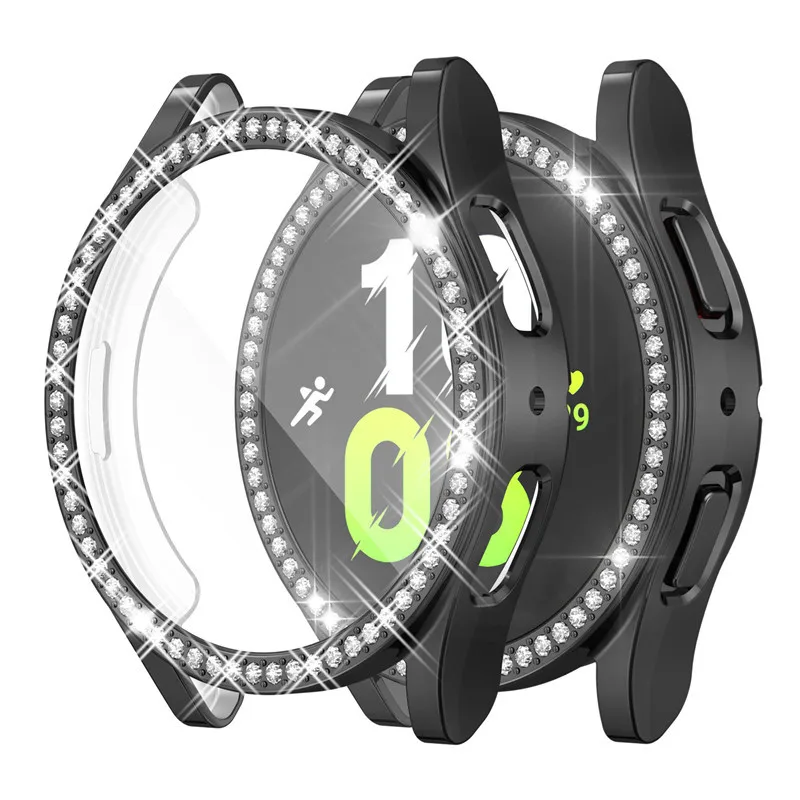 TPU Protective Case with diamond design for Galaxy Watch 5 Soft Protector Cover For Samsung Watch 5 40mm 44mm