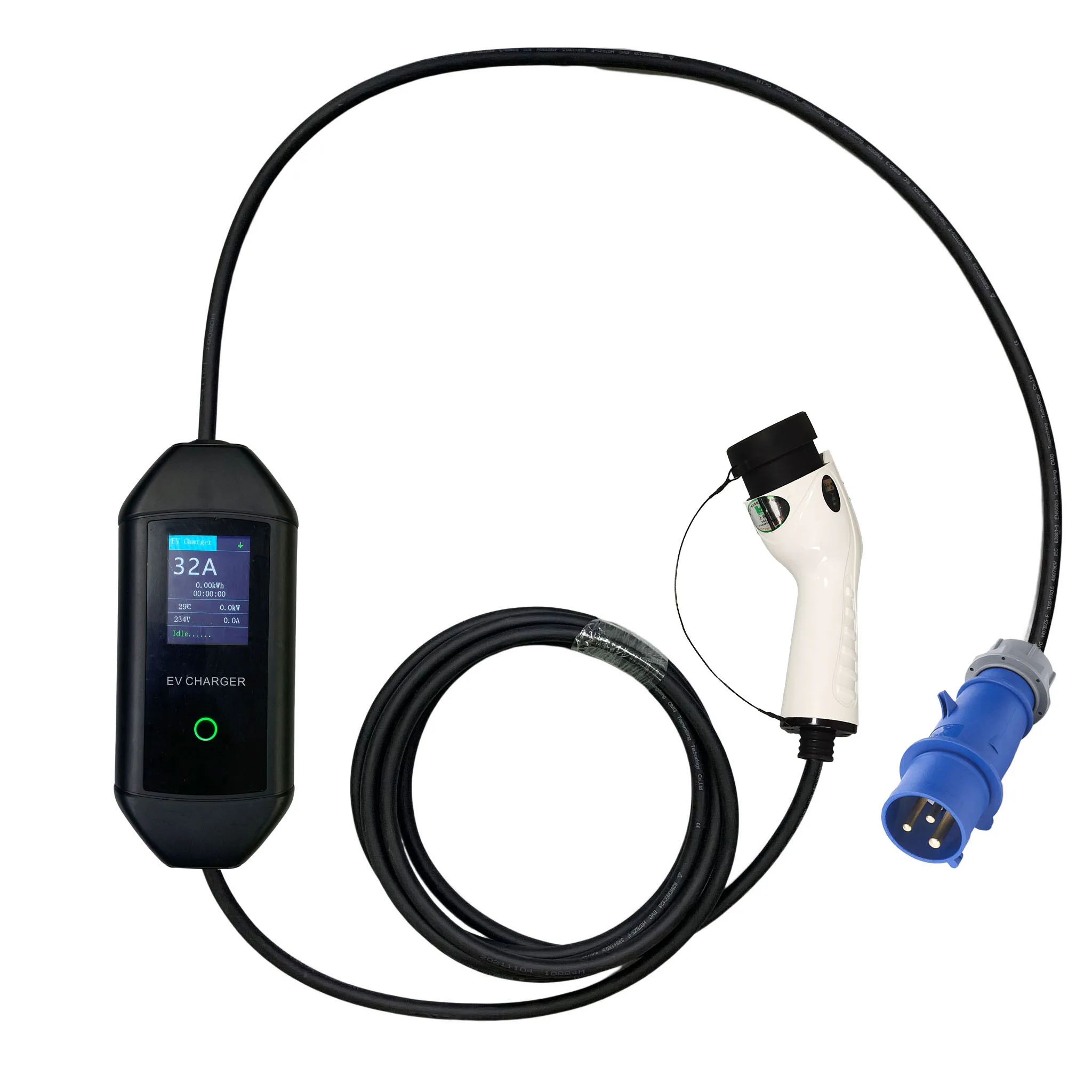 Wholesale Evse Electric Cars Ac Type 2 7kw Economic Mobile Home Portable Ev Charger