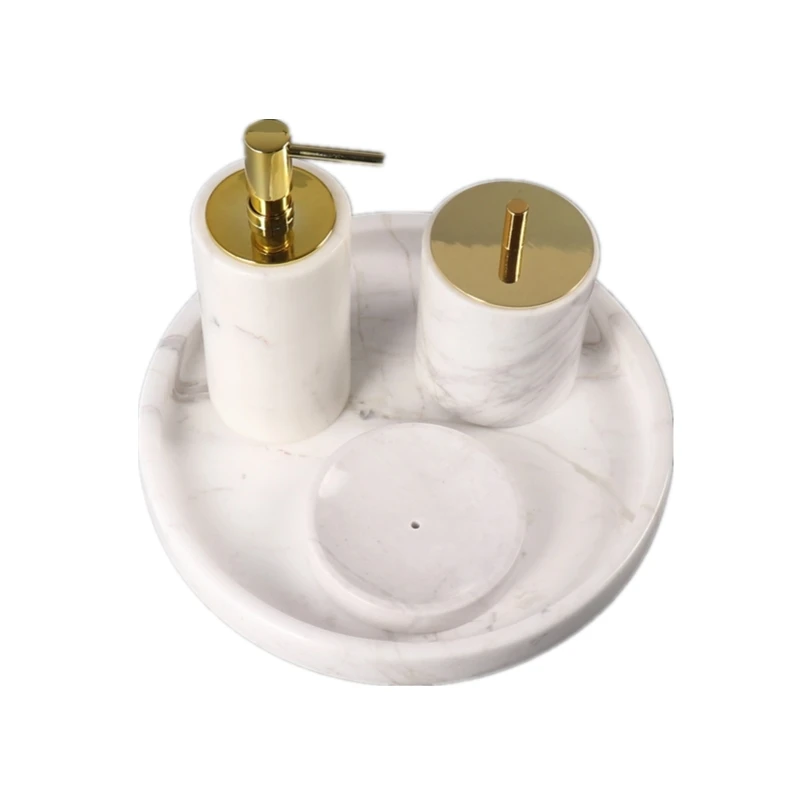 Натуральный мраморный банный латексный поднос для бутылок мыльница Мраморное ремесло