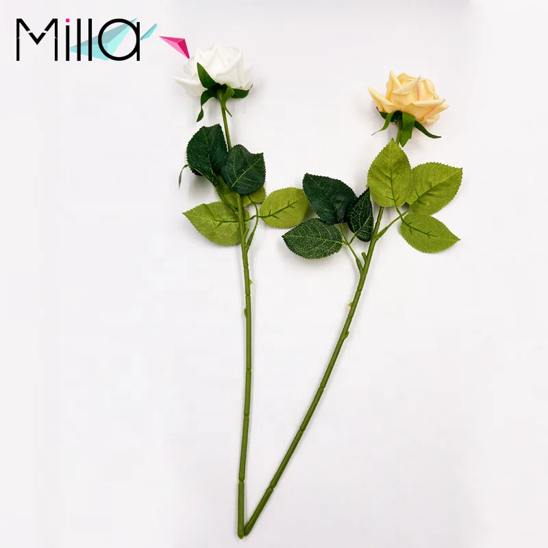flowers for party hotel wedding table decorations Moisturizing Feel Bride Wedding Flower Bouquet Single Rose