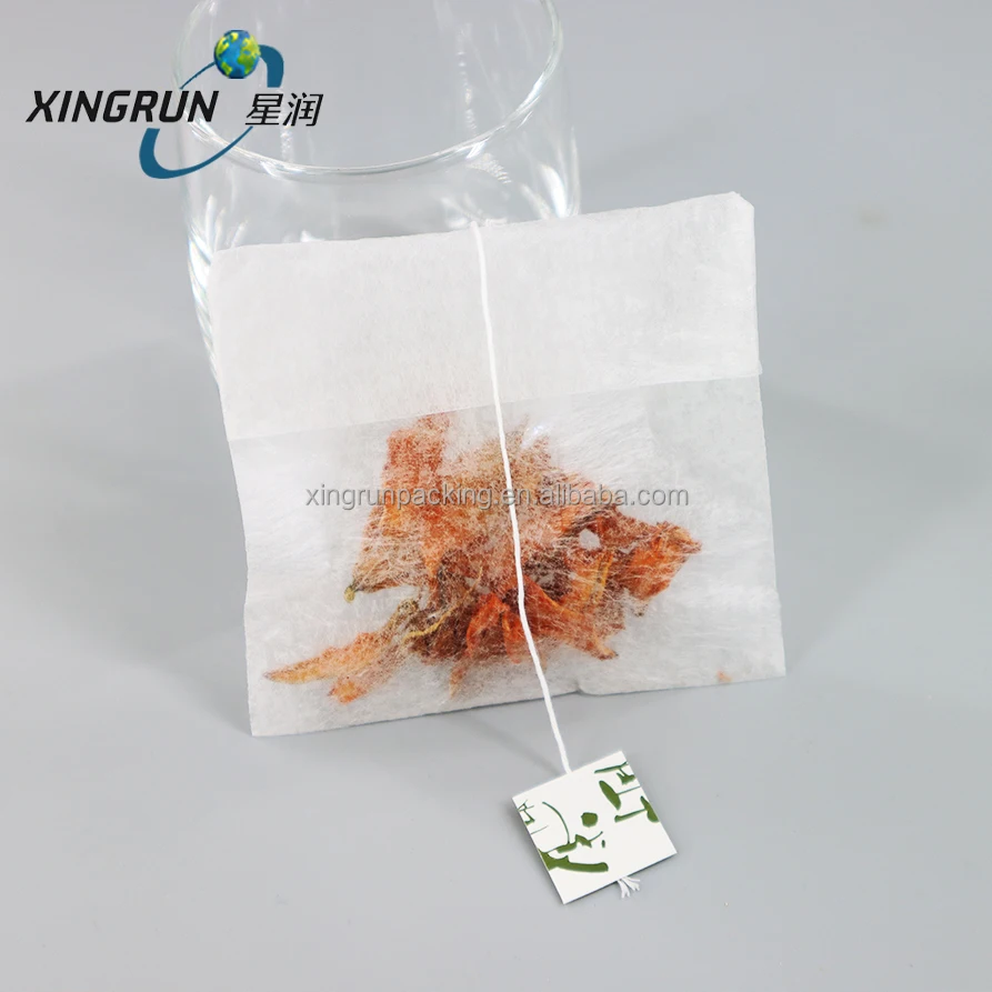 Empty Tea Bag Folding PA Nylon Tea Bag Biodegradable 90 Micron Tea Bag Filter Mesh