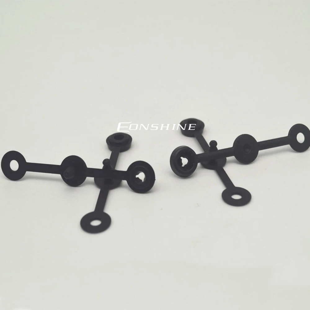 Bulk Disposable Snap Fasteners Wristband Closure Lock Clap One Time Use Plastic Locking Clip