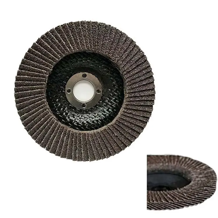 5inch 9inch Professinal backing plate calcined fused alumina grit flexible waxed abrasive flap discs disc supplier