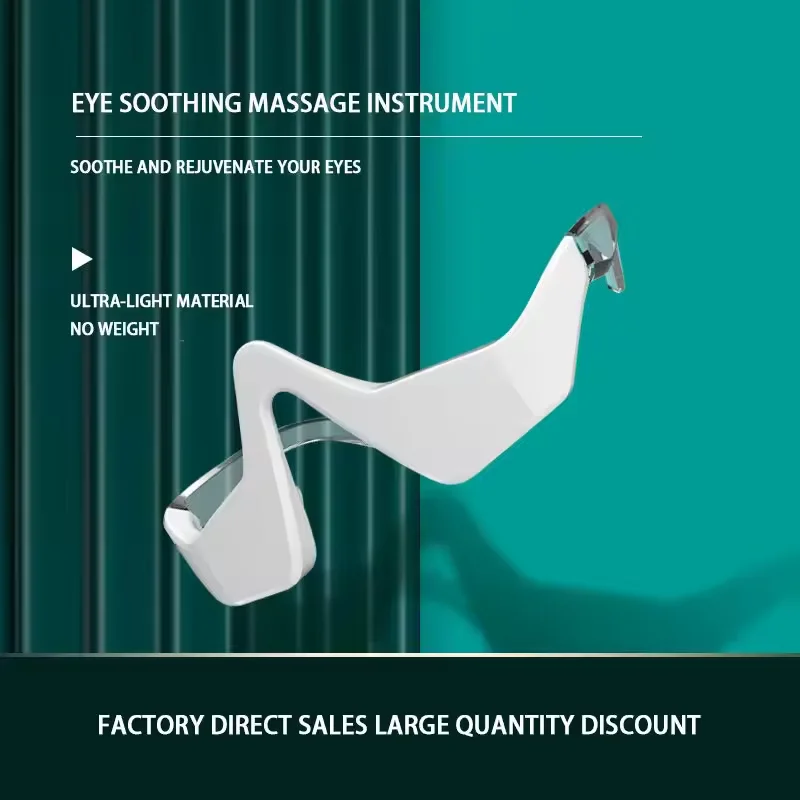 Smart Portable Type-C Eye Massager with Red Light Therapy Anti-Aging 3 Gears Vibration Anti-Wrinkle for Face