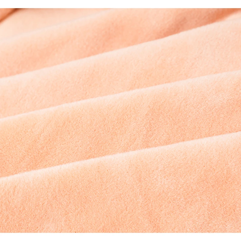 Green Custom Rabbit Fur Velvet Angora Garment Home Textile Velour Fabric Fur Jersey Fabric