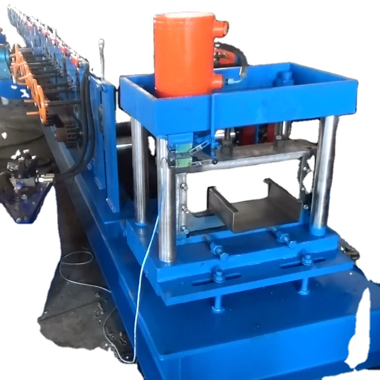 Cheap Metal Roll Forming Machine for C/Z purlin building finished products