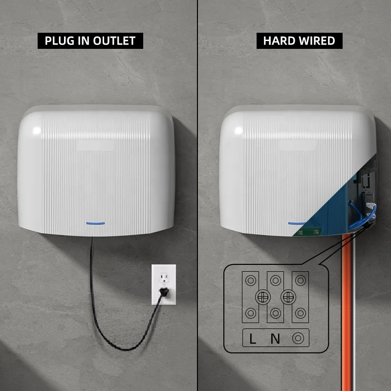 Sensor small hand dryer Electronic Commercial restroom office building smoll hand dryers industry machine bathroom