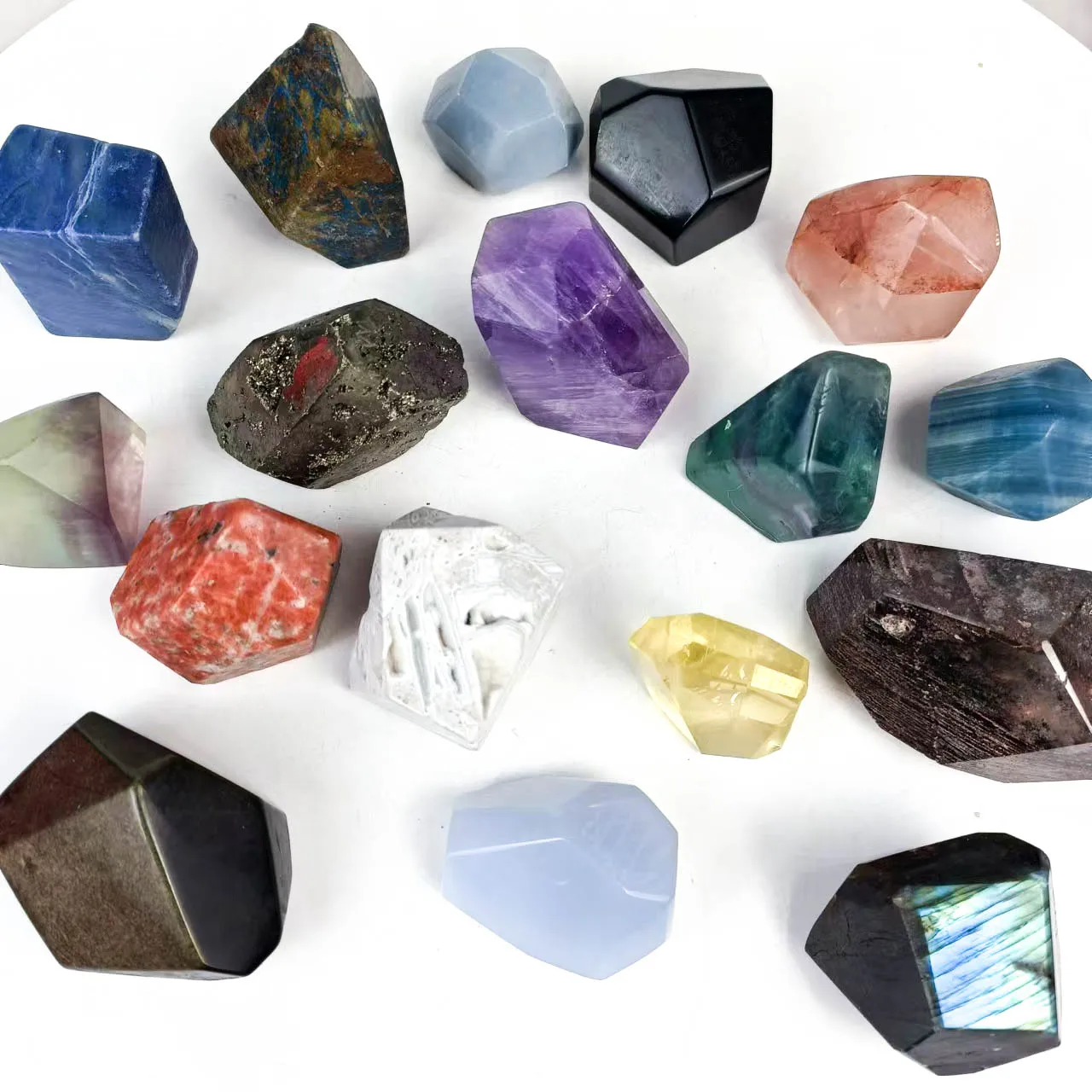 New Arrival Energetic Polished Healing Crystal Crafts Amethyst Free Form for Fengshui