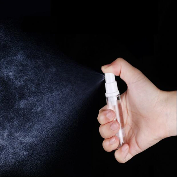 High Quality Small 5ml 10ml 15 ml Airless Vacuum Lotion Pump transparent Serum Bottle for Cosmetic foundation