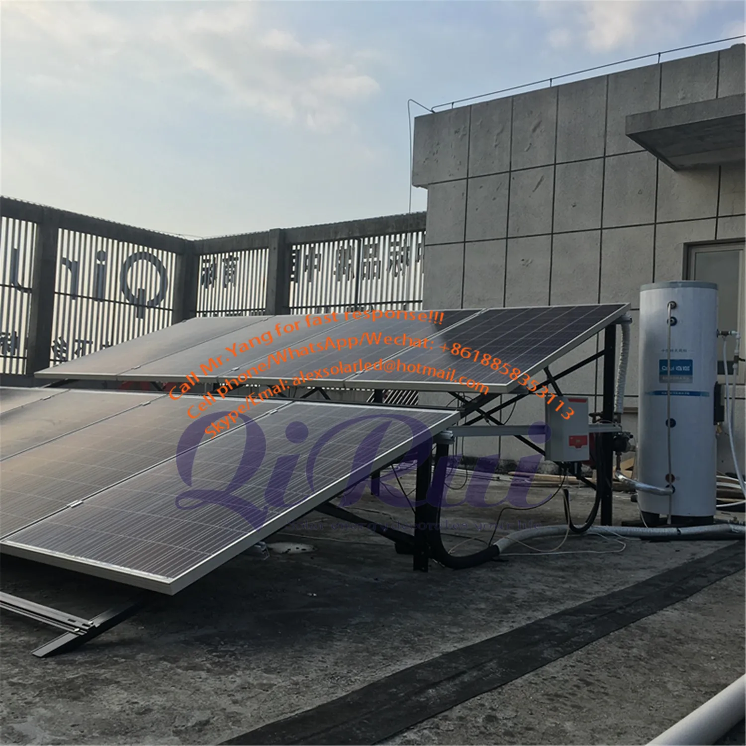 1200W 1300W Thermal 450W 540W 540W Mono Solar Module All in One Hybrid PVT Solar Panel
