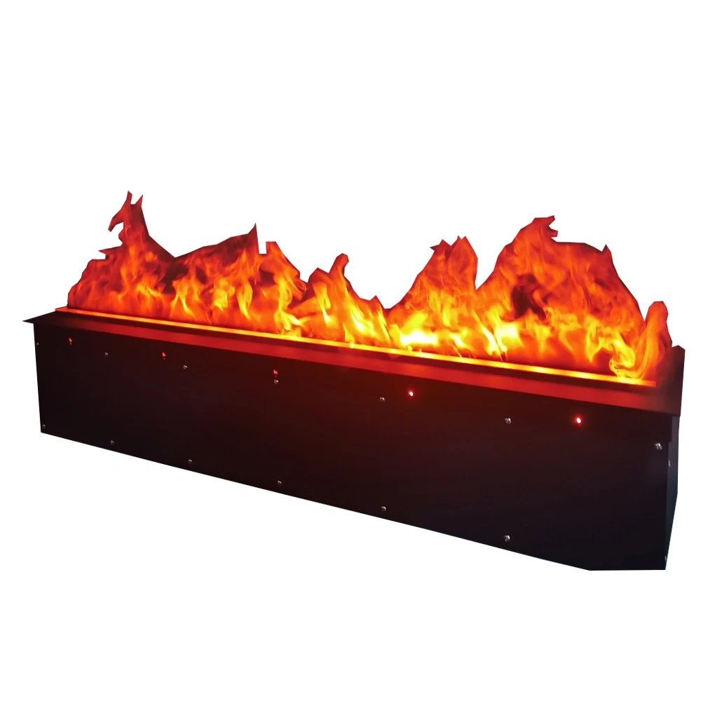 Atomized fireplace without hot flame CE and double wall stainless steel sales indoor painting technology baking paint support