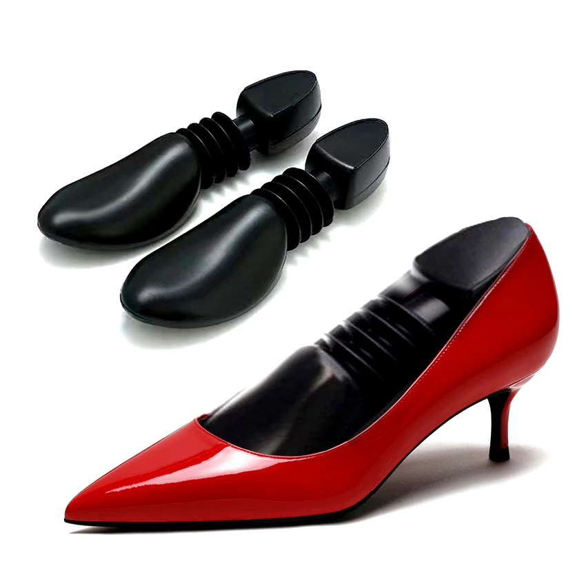 Custom Premium Quality Plastic Shoe Tree Shaper Shapes Stretcher Shoe Filler Lasts Adjustable For Kids Women Men Boots HA01535