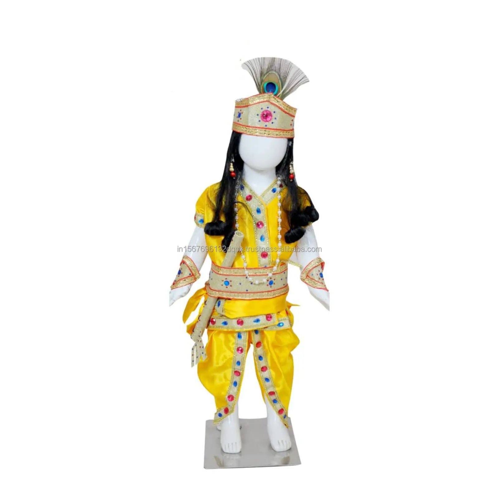 Лучшее качество материала Krishna ji платье по доступной цене