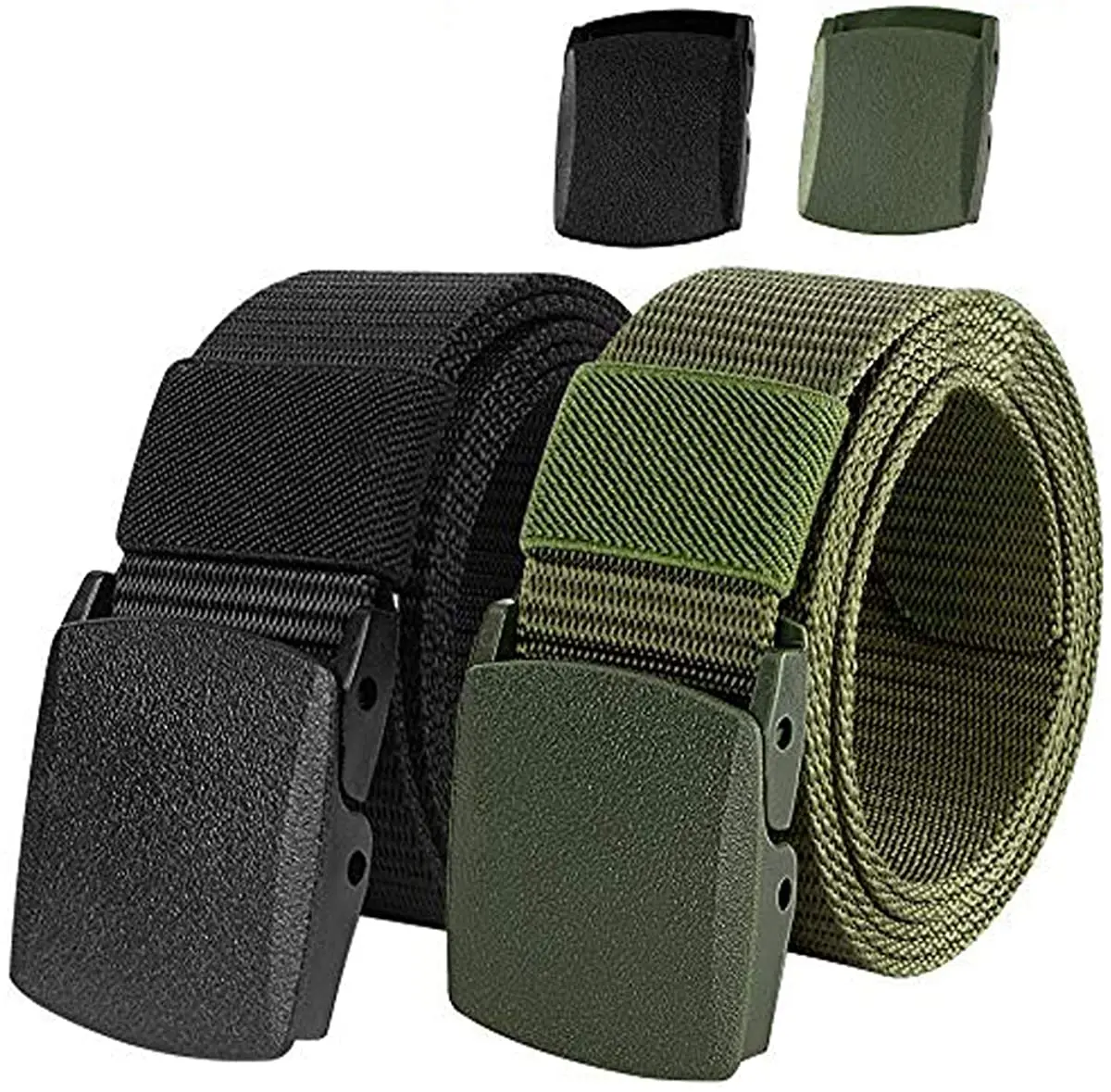 Plastic Buckle  Webbing Belt With Heavy Duty Nylon Webbing Durable Sepcial Belt Customized Size and Color Accept