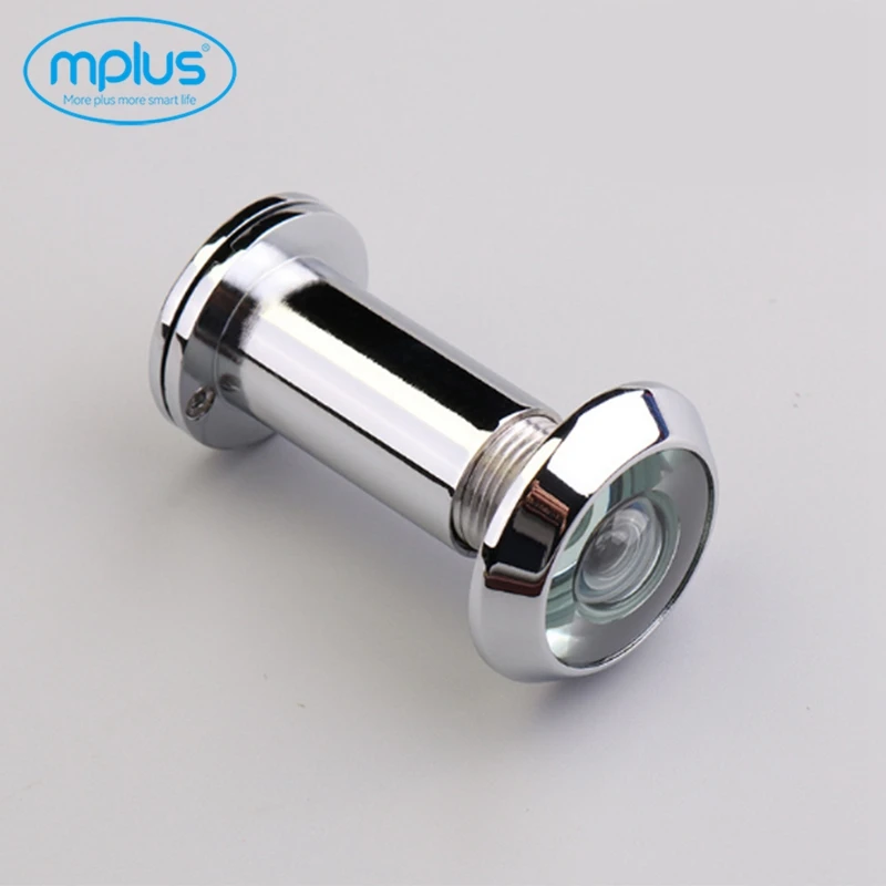 180 degree hotel Brass stainless steel door eye lens Door peephole zinc alloy door viewer magnifier
