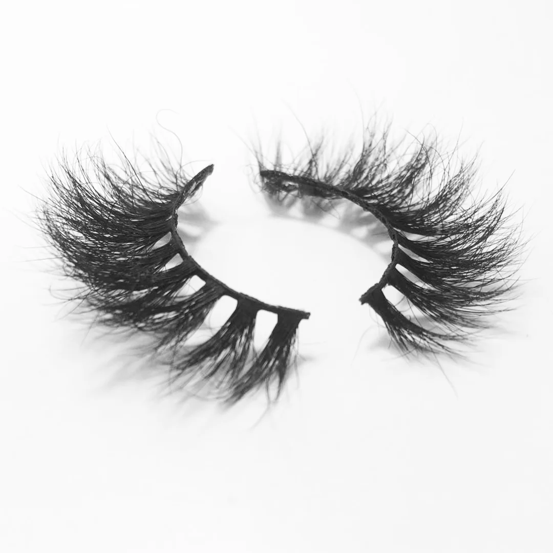 20mm030  China Eyelashes Factory Long Thi Handmade Reusable 3D Mink Eyelashes rose gold logo lash and lashes paage