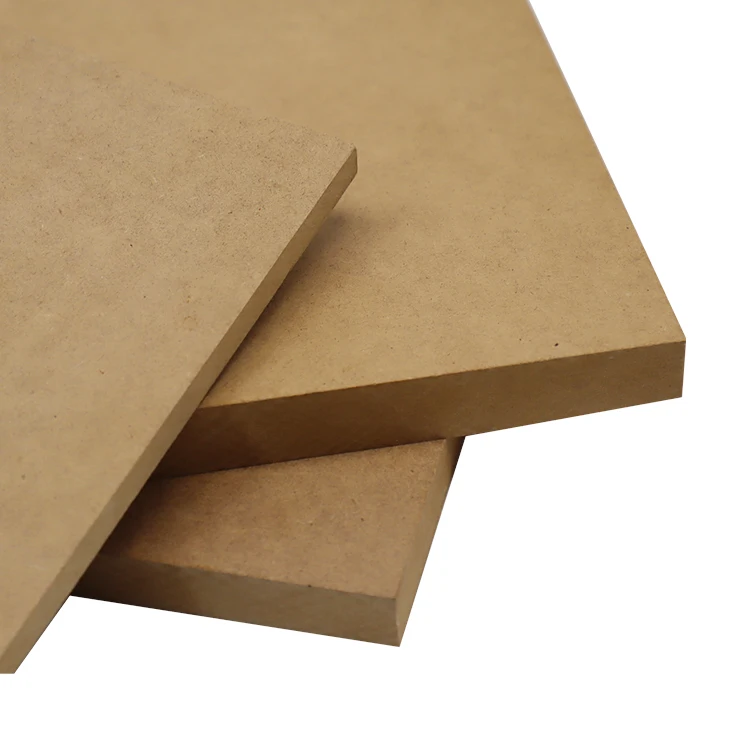 Linyi Manufacturing High Glossy Uv Mdf Board Fiberboard Wood Mdf