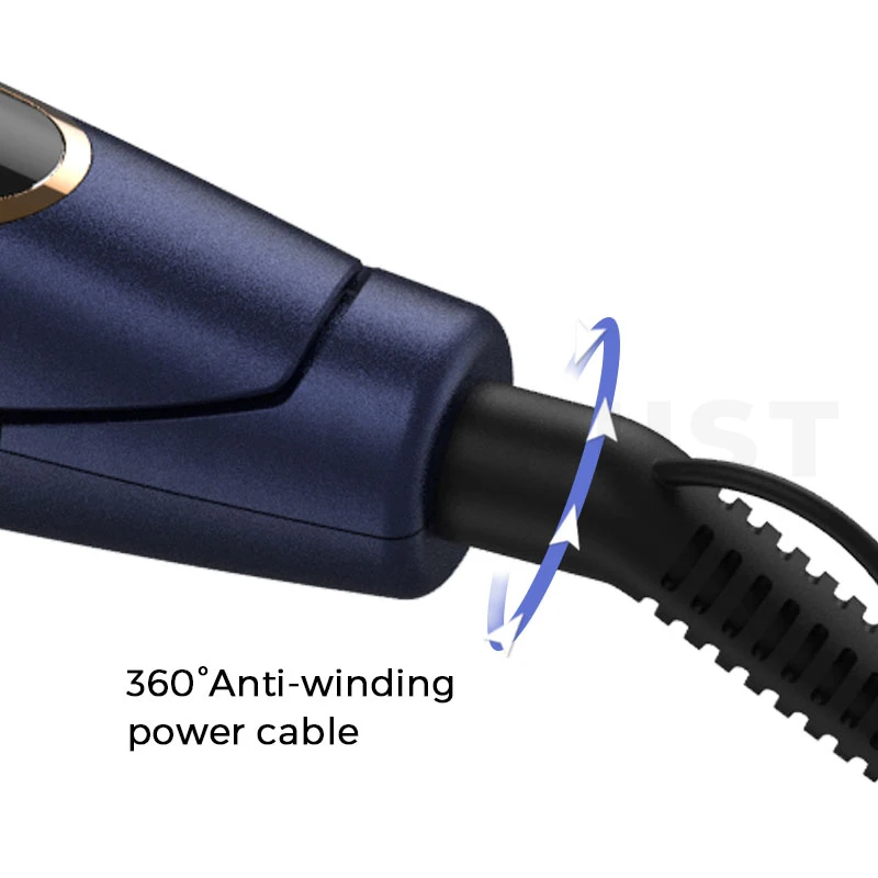 Professional Pink Straightening Wide Hair Straightening Titanium Coating Hair Straightener Pink Flat Iron