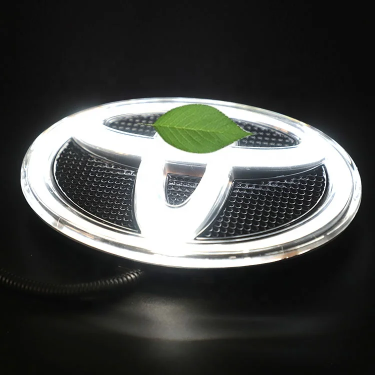 Auto Front Grille Led Logo Light emblem grill led  Auto Logo light Car Grille Badges illuminated logo badge light for  Prado