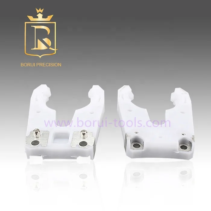 Automatic change 3 axis cnc machinery plastic tool holder fork for atc hsk63f