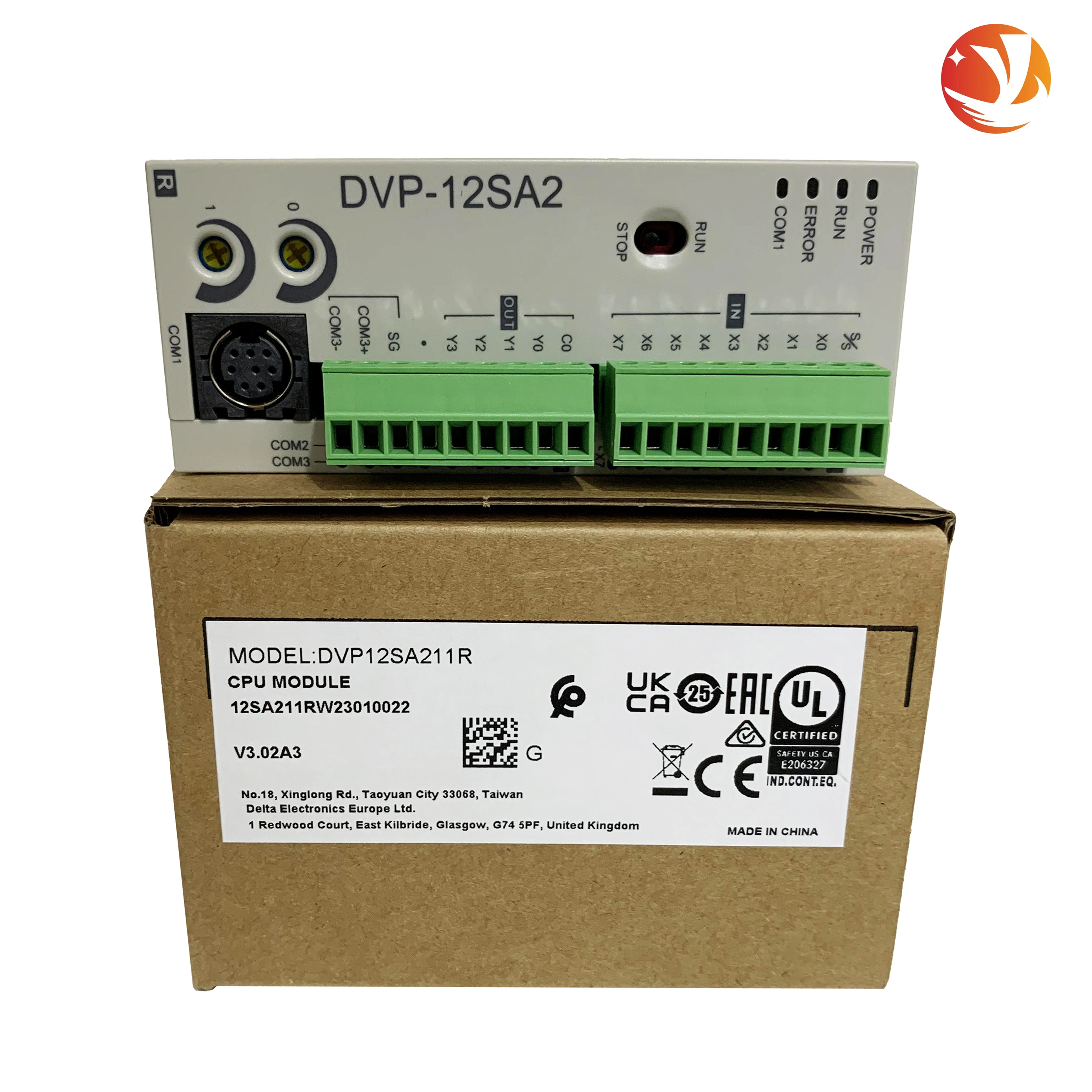 Best Price DVP Series PLC Controller DVP12SA211R for industrial control  plc programming controller