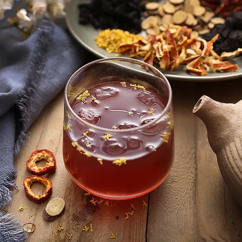 High Concentrated Distilled Vinegar 10% Hawthorn Vinegar Red Fruit Vinegar