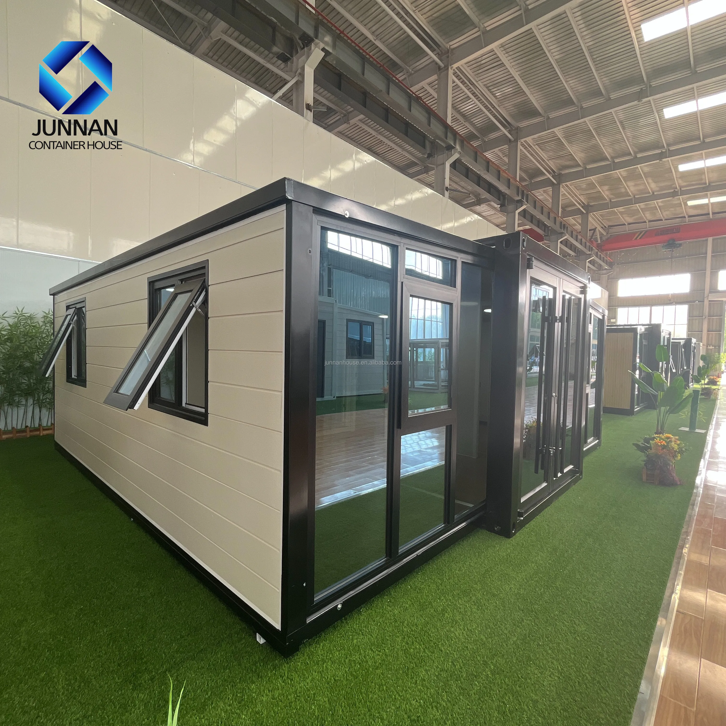 20/40ft Prefabricated Housed Portable Container steel Prefabricated Modular Houses  Expandable Folding Container House