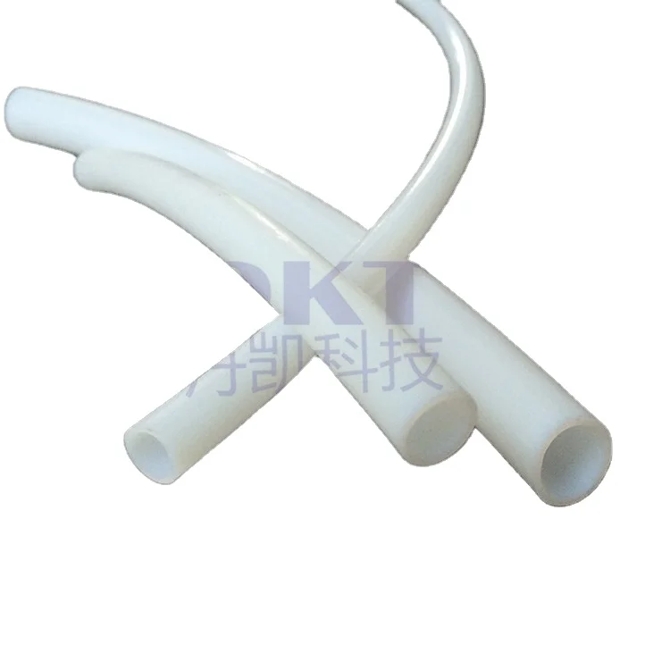 Dankai Manufacture 100% Virgin High Temperature high pressuretransparent virgin PTFE TUBE  ID2.8*OD3.6
