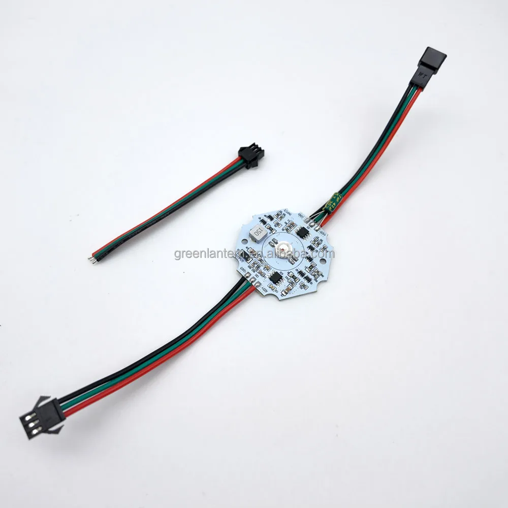 3W RGB LED Pixel Modules DC12V WS2811 IC LED Pixel Module RGB Addressable Light Source for Light Box Decorative Lighting