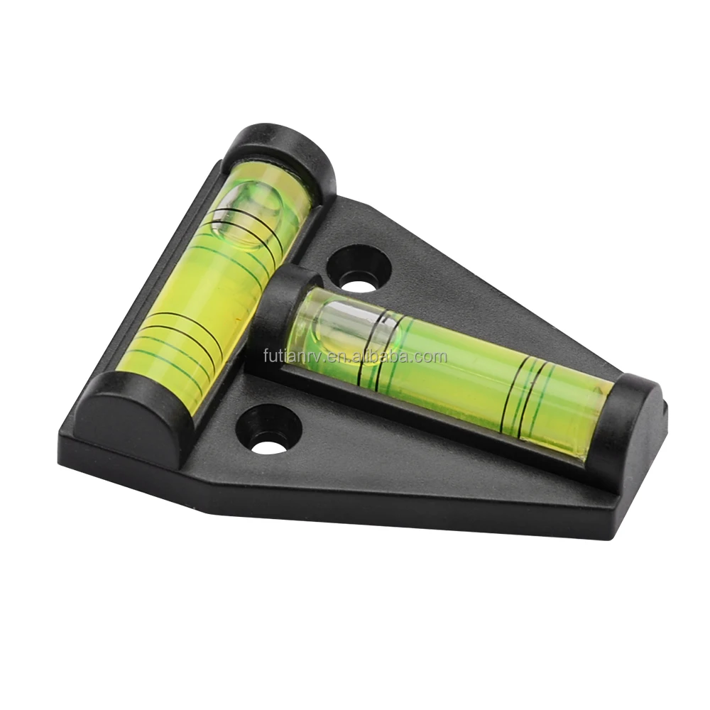 Magnetic type Bubble Level RV T Leveling Bubble Spirit Level with Mounting Hole