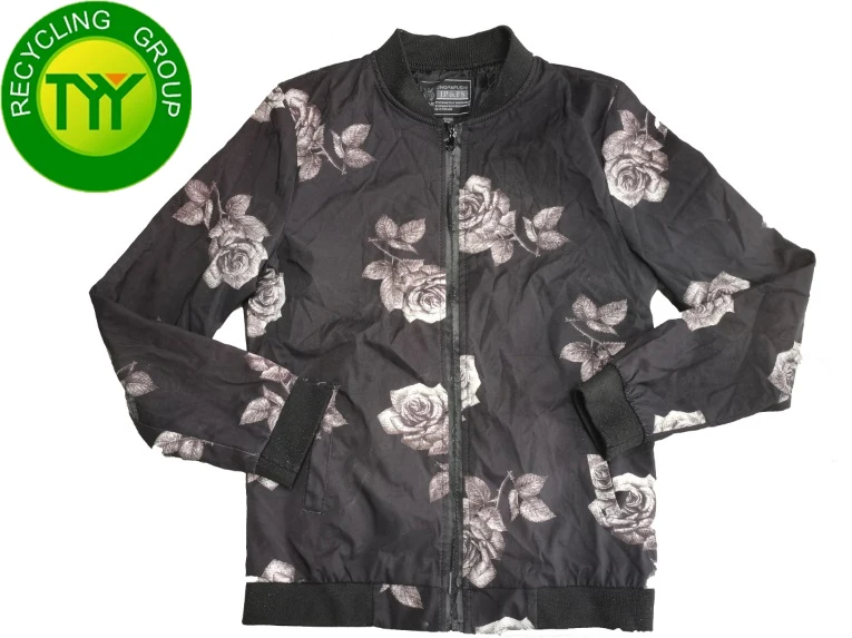 Business Used Light Jacket For Import Bales Stock From UK Ukay Bundle Supplier Used Clothes
