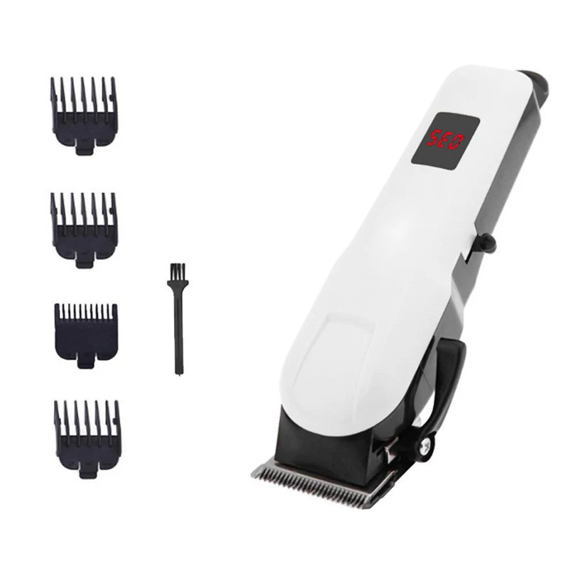 PearlMax Digital Hair Clipper Portable Stainless Steel Blade USB Charging Hair Removal Barber Use