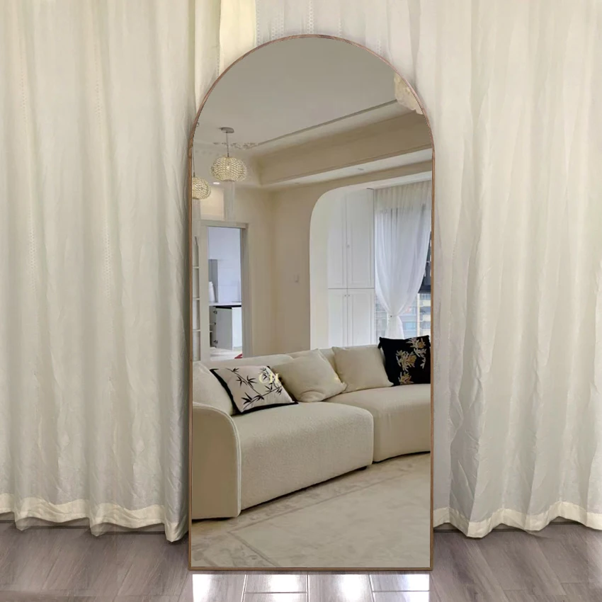 Factory Morden Oversized Mounted Aesthetic Bathroom Living Room Vintage Makeup Salon Luxury Home Decor Wall Mirror