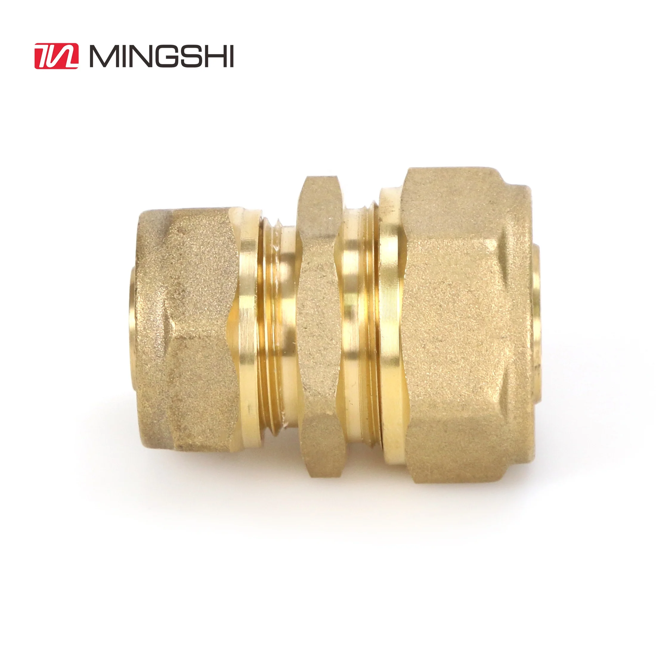 CW617N 58-2 brass 16 18 20 25(26) 32 Reduced straight brass compression fitting