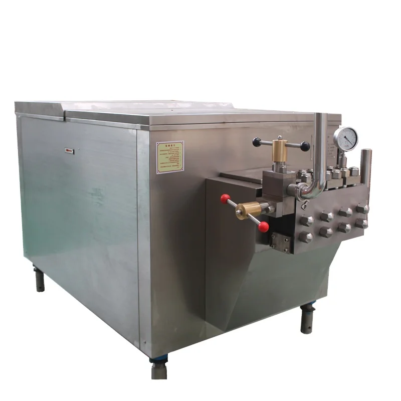 Industrial homogenizer / high pressure juice milk homogenizer