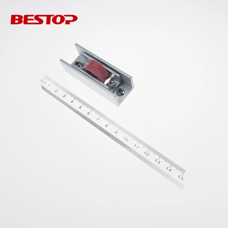 Hot sale  roller Groove window sliding roller aluminium housing and nylon plastic wheel OEM ODM factory