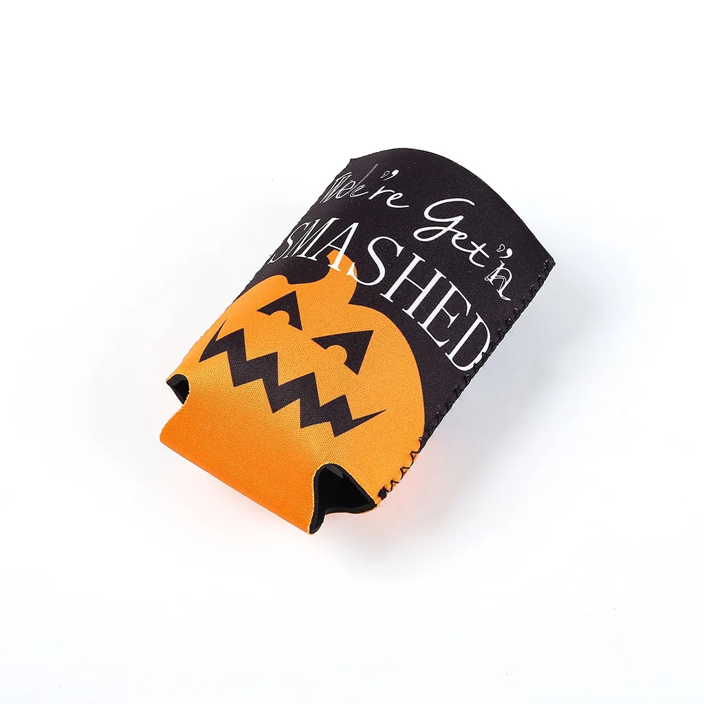 100pcs Logo Custom Personalized DIY for parties events Neoprene 12oz Coolies Beer Joke Drink Can Cooler