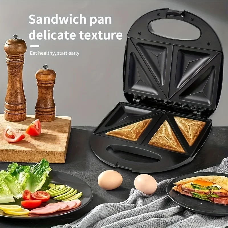 3 in 1 electric sandwich maker with removable stainless steel European standard plug breakfast toaster sandwich waffle maker