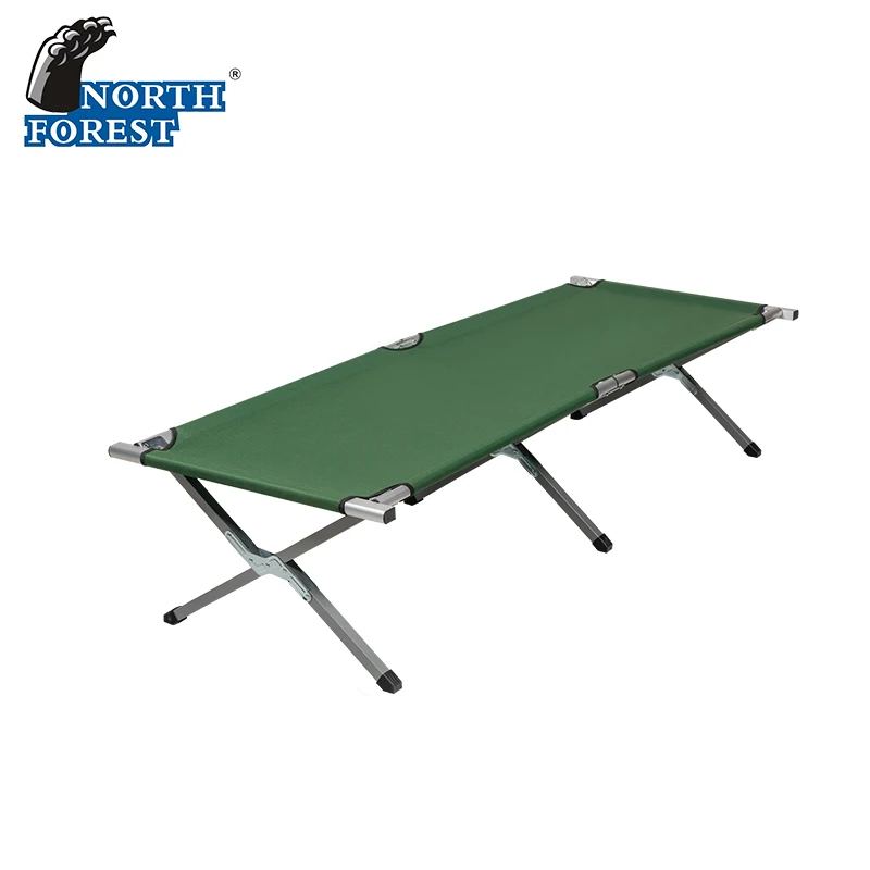 Wholesale Modern Foldable  lightweight Single Cot Camping Bed for Outdoor Camping Hiking Fishing