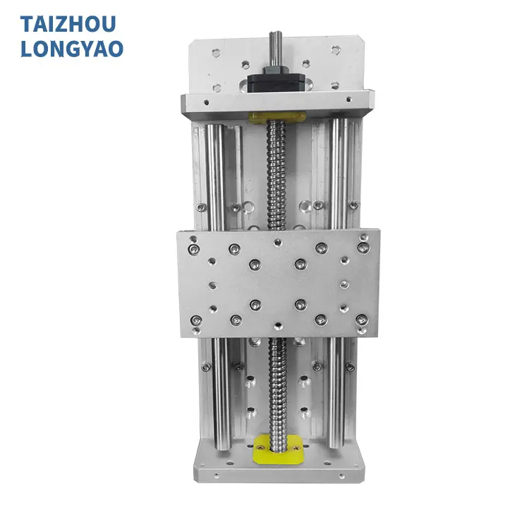 Custom made xy stage Vertical Horizontal electric cross Linear Module LYKR100s stroke 200mm cnc slide linear guide rail