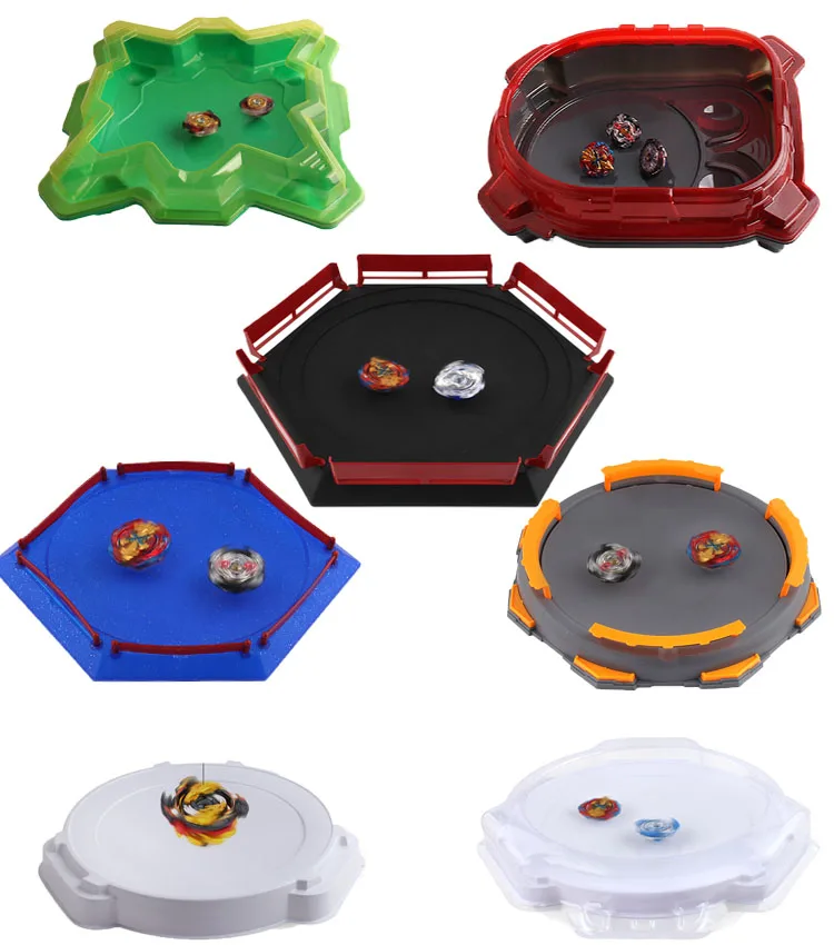 Top Metal Beyblades Stadium Plastic Toys Battle Arena Stadium Gyro