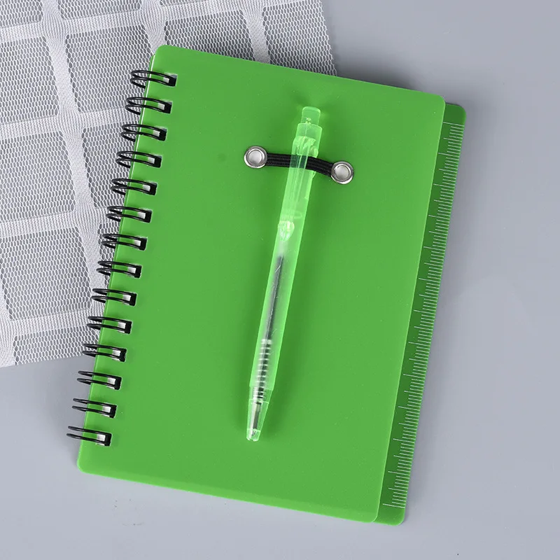 Inspirational Lined Spiral Notebook with Pen and Sticky Notes Lined Notepad with Pen in Holder Notebooks for Work Lined Notepad