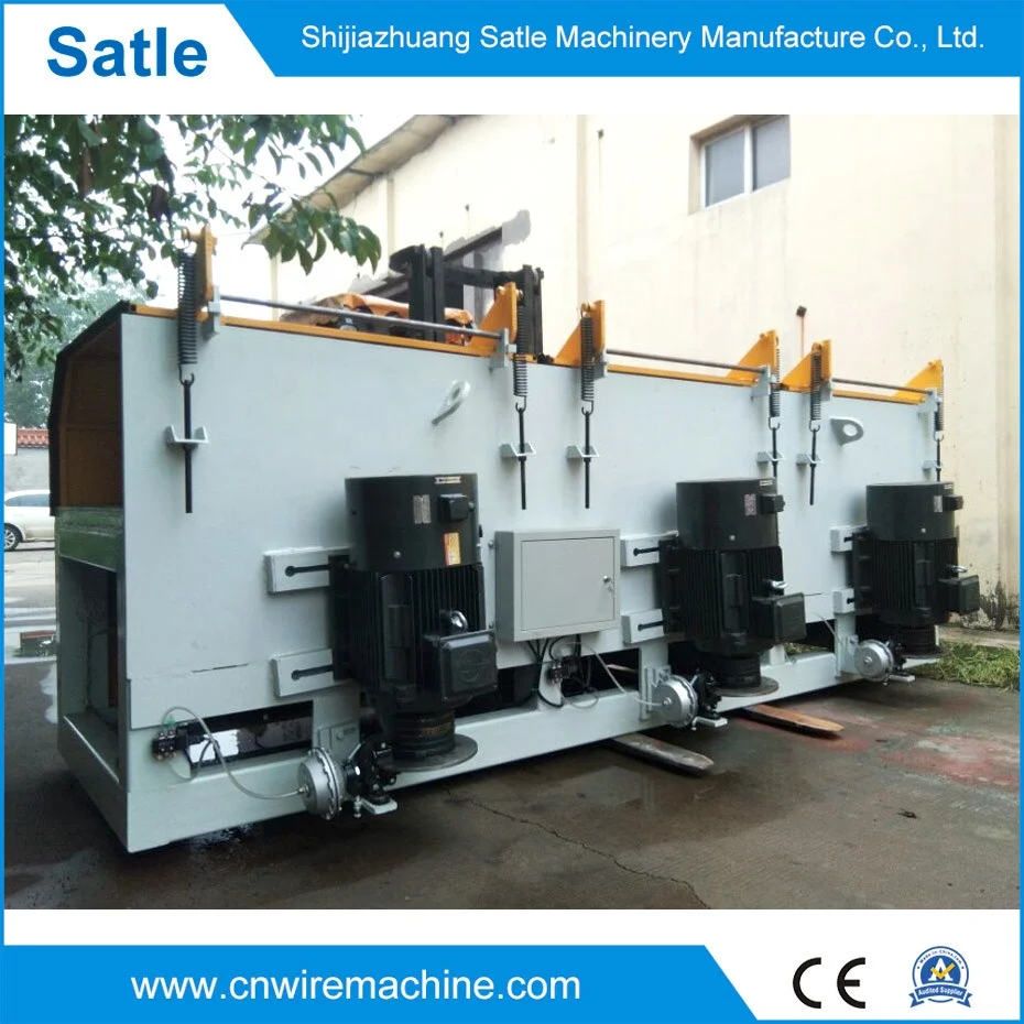 wholesale Straight Line Iron Steel Wire Drawing Machine of good quality