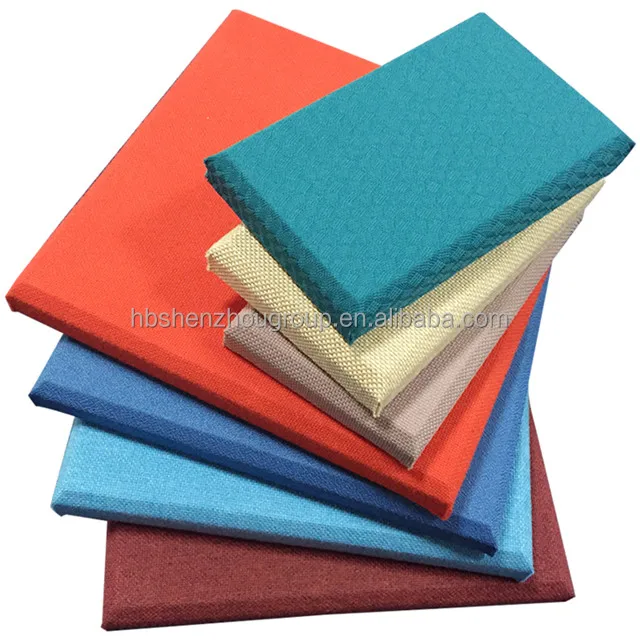 glass wool fiber acoustic fabric panel noise absorbing panels sound acoustic glass wool panels